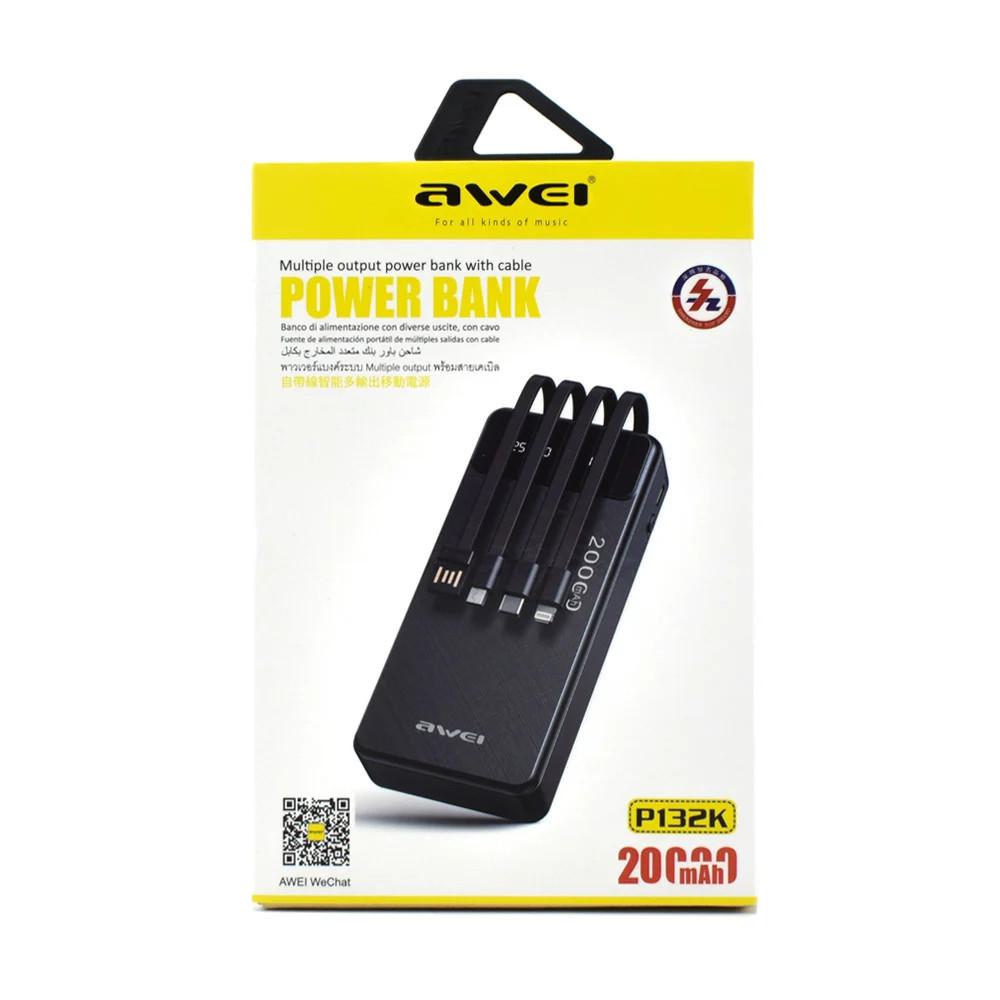 Power Bank 20000mAh με Οθόνη